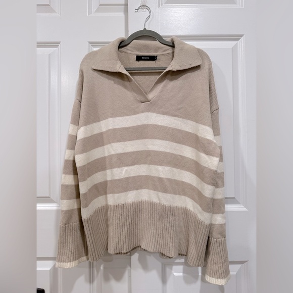 ZESICA Women's 2024 Winter V Neck Sweaters - Picture 4 of 10